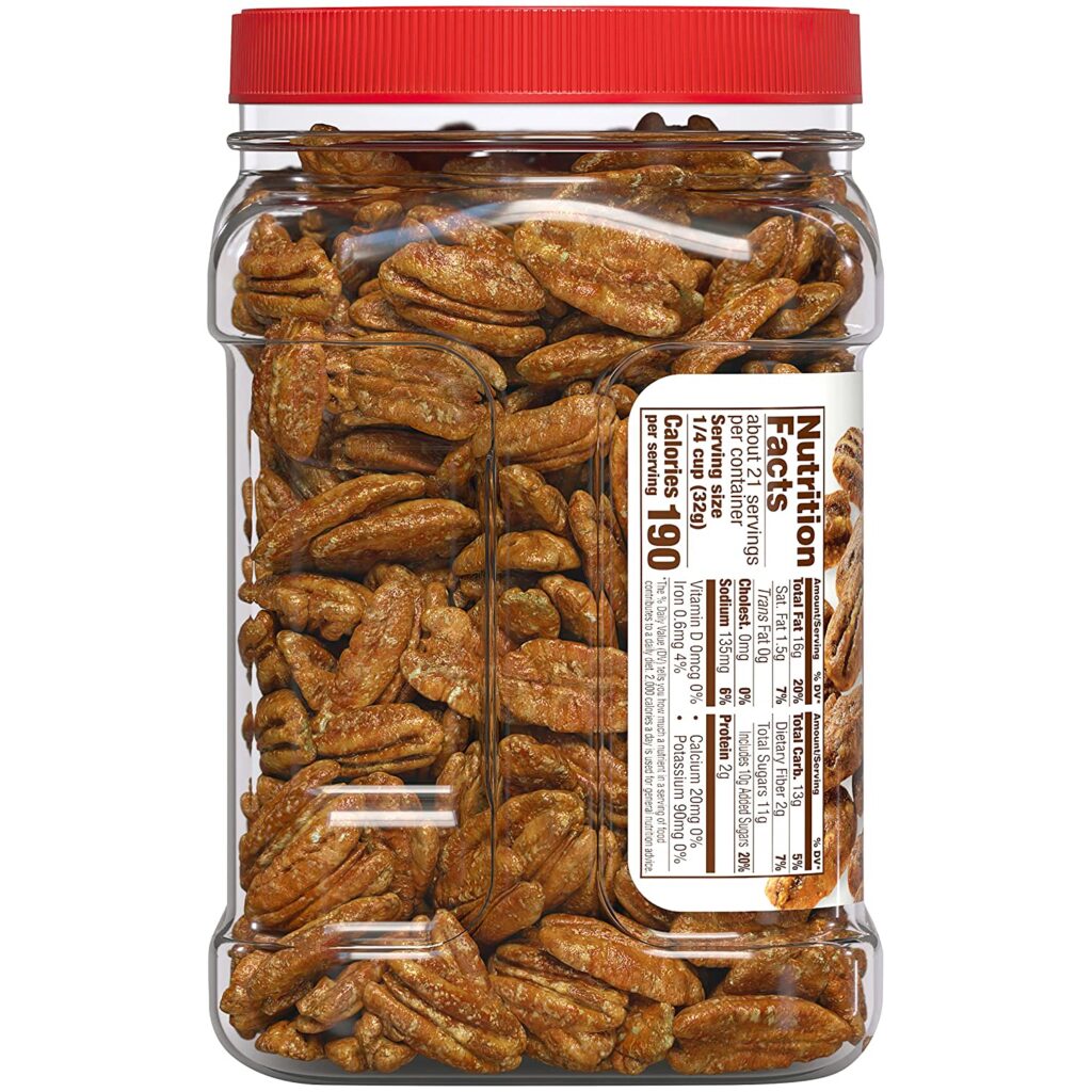 Glazed Pecans, 24 Ounces