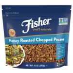 Honey Roasted Chopped Pecans, 10 Ounces