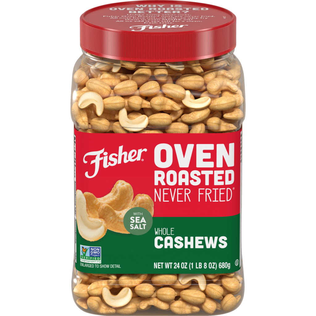 Oven Roasted Whole Cashew, 24oz