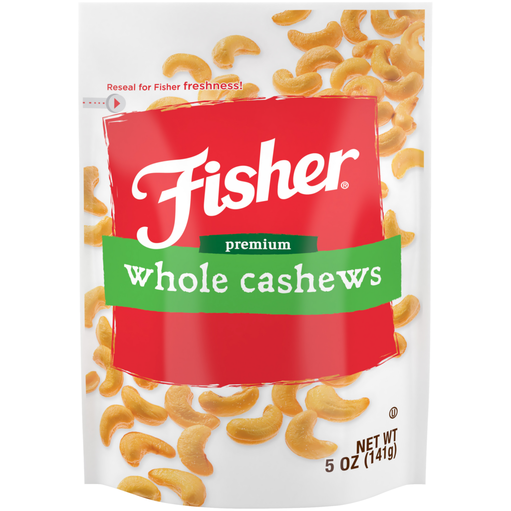 Premium Whole Cashews, 5oz